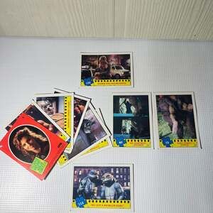 Lot of 10 1990 Topps Teenage Mutant Ninja Turtles Movie Trading Cards